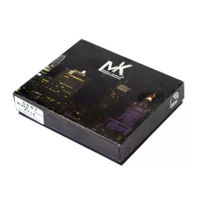    Pánska kožená peňaženka Money Kepper SN5130B MCN RFID čierno-červená 11,5 x 8,5 x 2,5 cm