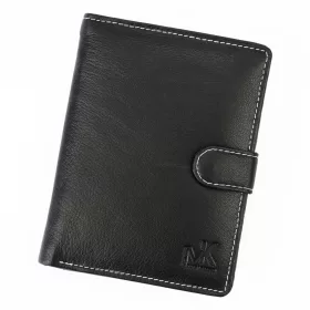    Money Kepper CC 5401B čierno-šedá pánska kožená peňaženka 10,3 x 13 x 2,2 cm