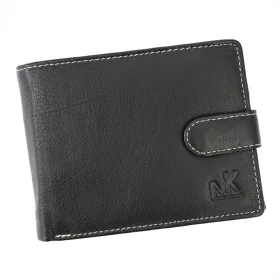    Money Kepper CC 5600B čierno-modrá pánska kožená peňaženka 13,3 x 9,8 x 2,2 cm