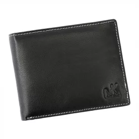    Money Kepper CC 5600 čierno-šedá pánska kožená peňaženka 12,8 x 9,5 x 2,2 cm
