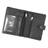  Pánska kožená peňaženka Money Kepper CC 5703B čierna 10,5 x 13 x 3 cm