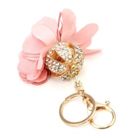  Gregorio BRE-FJ-1 ružová dámska kľúčenka 10 x 4 cm