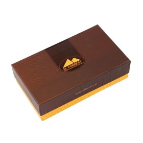    EL FORREST 823-47 červený kožený prívesok na kľúče 12,5 x 6 x 3 cm