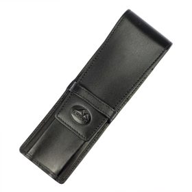    EL FORREST 865-67 čierny kožený držiak na pero 17,5 x 5,5 x 2 cm