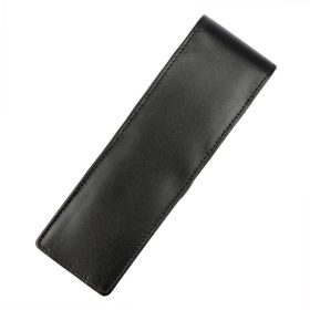   EL FORREST 865-67 čierny kožený držiak na pero 17,5 x 5,5 x 2 cm