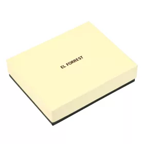   EL FORREST G-55-67 fekete férfi bőr pénztárca 10 x 12.5 x 2.5 cm 