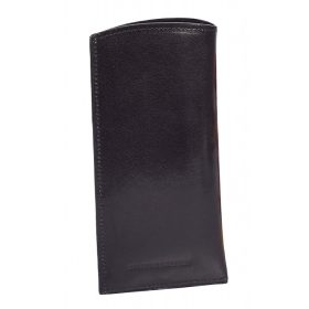   Cavaldi CASE-G1-IT čierne kožené puzdro na okuliare 8,5 x 17 cm