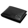  Pánska kožená peňaženka EL FORREST 851/A-67 s RFID čipom, čierna, 11 x 8 x 2,5 cm