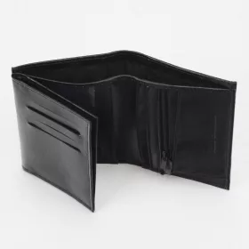  Pánska peňaženka Żako PM2 čierna z hovädzej kože