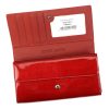  Dámska peňaženka Cavaldi H22-2-SH z hovädzej kože, červená, 18,5 x 10 x 3,5 cm