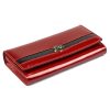  Dámska peňaženka Cavaldi H22-2-SH z hovädzej kože, červená, 18,5 x 10 x 3,5 cm
