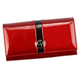    Dámska peňaženka Cavaldi H20-3-SH z hovädzej kože, červená, 18,5 x 10 x 4 cm