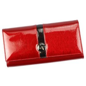    Dámska peňaženka Cavaldi H24-3-SH z hovädzej kože, červená, 18,5 x 9 x 3,5 cm