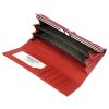  Dámska peňaženka Cavaldi H24-3-SH z hovädzej kože, červená, 18,5 x 9 x 3,5 cm