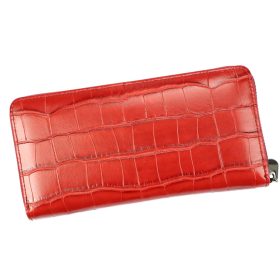    Cavaldi PX25-CR horčicovo žltá dámska kožená peňaženka z koženého vlákna 19 x 9,5 cm