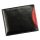  Rovicky 1567-03-BOR RFID čierno-červená pánska kožená peňaženka 11,5 x 9,5 x 2,5 cm