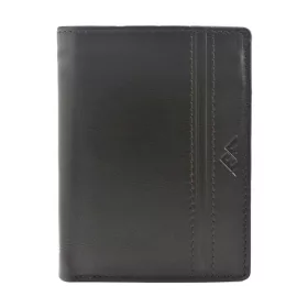    EL FORREST 896-25 RFID hnedá pánska kožená peňaženka 9,5 x 12,8 x 2,5 cm