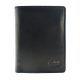  EL FORREST 903-66 RFID čierna pánska kožená peňaženka 8,5 x 11,3 x 2,9 cm