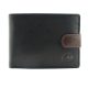  EL FORREST 904-66 RFID čierna pánska kožená peňaženka 12,5 x 9,2 x 3 cm