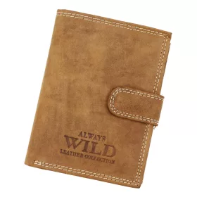    Wild N4L-P-CHM RFID hnedá pánska kožená peňaženka 10,5 x 13 x 3 cm