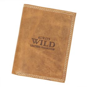    Wild N4-P-CHM RFID koňaková hnedá pánska kožená peňaženka 10 x 13 x 2,5 cm