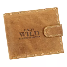    Wild N992L-P-CHM RFID hnedá pánska kožená peňaženka 12,8 x 10,5 x 2,8 cm