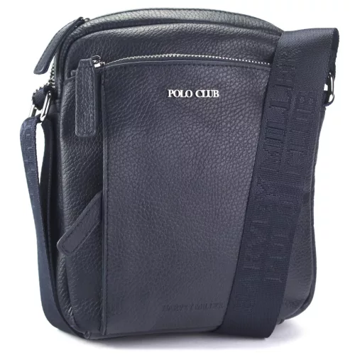  Harvey Miller Polo Club 30327 taška na opasok z námorníckej hovädzej kože 8 x 24 x 21 cm