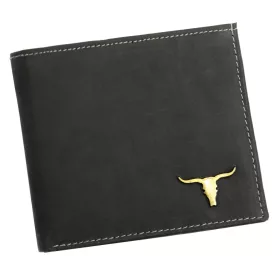    Wild RM-01-BAW BUFFALO hnedá pánska kožená peňaženka 11,5 x 10 x 2,5 cm