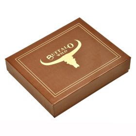    Wild RM-06-BAW BUFFALO hnedá pánska kožená peňaženka 9,5 x 12,5 x 2,5 cm