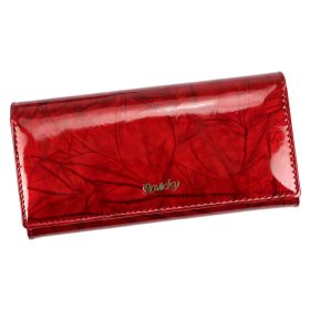    Rovicky 8801-LPCN RFID červená dámska peňaženka z hovädzej kože 18,5 x 9 x 3,5 cm