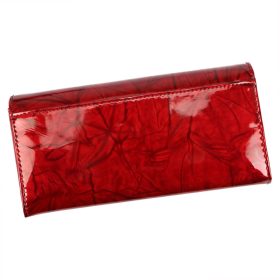    Rovicky 8801-LPCN RFID červená dámska peňaženka z hovädzej kože 18,5 x 9 x 3,5 cm