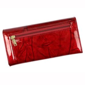    Rovicky 8802-LPCN RFID červená dámska peňaženka z hovädzej kože 19 x 9 x 3 cm