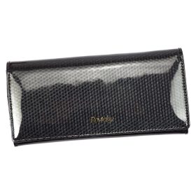    Rovicky 8802-SBRN RFID čierna dámska peňaženka z hovädzej kože 19 x 9 x 3 cm