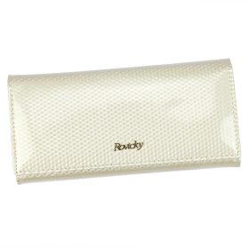    Rovicky 8802-SBRN RFID čierna dámska peňaženka z hovädzej kože 19 x 9 x 3 cm