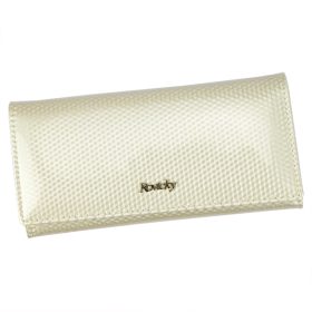    Rovicky 8805-SBRN RFID béžová dámska peňaženka z hovädzej kože 18,5 x 9,5 x 3,5 cm