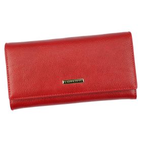   Lorenti JP-510-15 RFID červená dámska kožená peňaženka 18 x 9 x 3 cm  