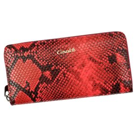    Cavaldi PX25-DNH červená dámska kožená peňaženka z koženého vlákna 19 x 9,5 cm