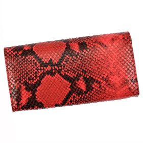    Cavaldi PX28-DNH červená dámska kožená peňaženka z koženého vlákna 19 x 10 cm