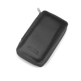    JUICE WIND 47 BIS čierny kožený prívesok na kľúče 7,5 x 13 x 1,5 cm