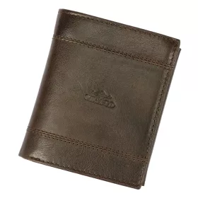    Charro TELSE 1379 hnedá pánska kožená peňaženka 10 x 12,5 x 3 cm