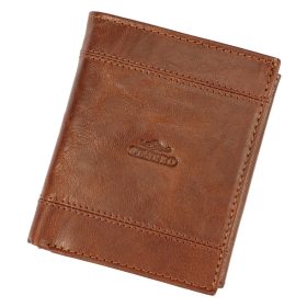    Charro TELSE 1379 hnedá pánska kožená peňaženka 10 x 12,5 x 3 cm