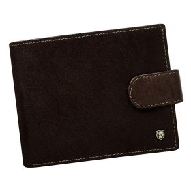    Rovicky N992L-RVT RFID hnedá pánska peňaženka z hovädzej kože 12,5 x 9,5 x 2,5 cm
