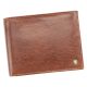  Rovicky N992-RVT RFID hnedá pánska kožená peňaženka 12,5 x 9,5 x 2,5 cm