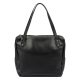  Pierre Cardin 5335 EDF čierna dámska kožená kabelka 38 x 29 x 13 cm
