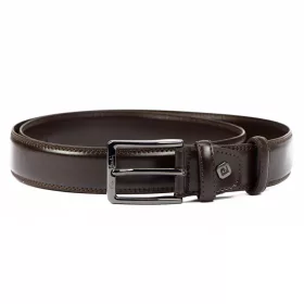    Pierre Cardin 140221/1402021 hnedý pánsky opasok z hovädzej kože 120 x 3,5 cm
