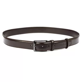    Pierre Cardin 140221/1402021 hnedý pánsky opasok z hovädzej kože 120 x 3,5 cm