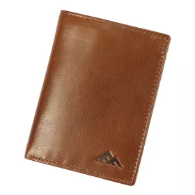    EL FORREST 575-26 RFID hnedá pánska kožená peňaženka 8 x 10,5 x 2 cm