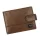  Pánska peňaženka z hovädzej kože EL FORREST 916-22 s RFID v hnedej farbe 12 x 8,3 x 2,5 cm