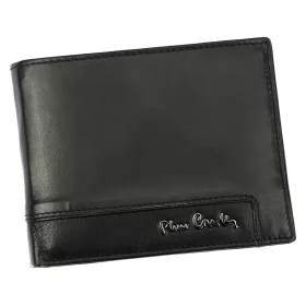    Pierre Cardin EKO17 8806 RFID čierna pánska peňaženka z hovädzej kože 12,5 x 9,5 x 2,8 cm