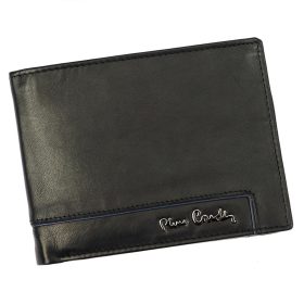    Pierre Cardin EKO17 8806 RFID čierna pánska peňaženka z hovädzej kože 12,5 x 9,5 x 2,8 cm